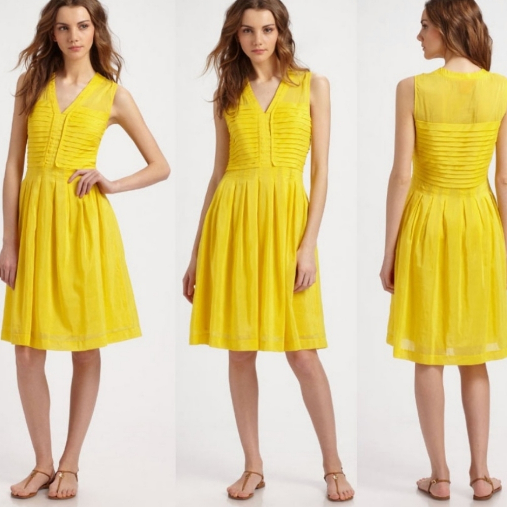 Tory Burch limoncello dress
